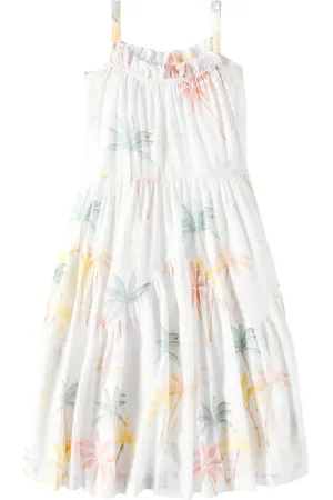 Chloé Chloé Kids Robe imprimée en coton