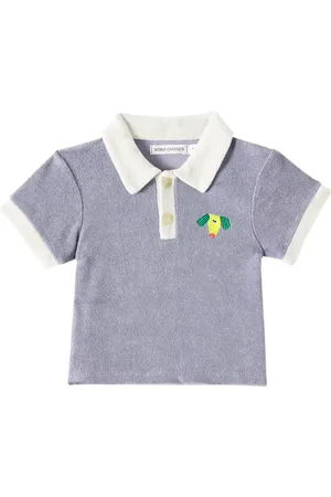 Bobo Choses Bébé – Polo Happy Dog en coton mélangé