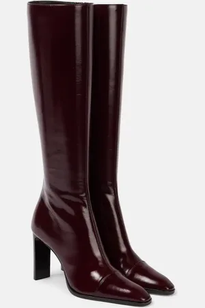 Saint Laurent Bottes Venetia en cuir
