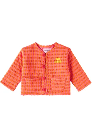 Bobo Choses Bébé – Veste en coton mélangé à carreaux