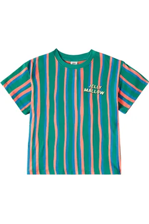 Jelly Mallow T-shirt JM rayé en coton