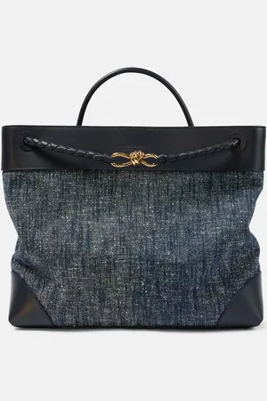 Bottega Veneta Cabas Andiamo Large en denim