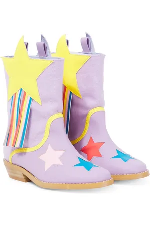 Stella McCartney Bottines santiags en cuir synthétique