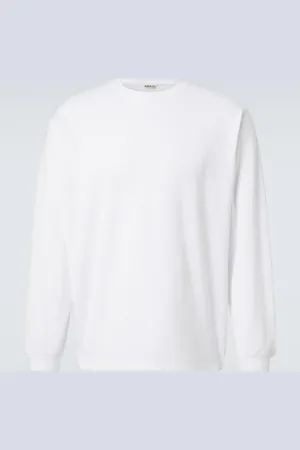 Auralee T-shirt Luster Plaiting en coton
