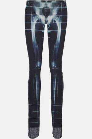 Jean Paul Gaultier Pantalon droit Squeletor