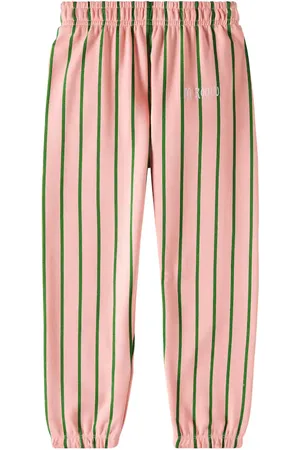 Mini Rodini Pantalon de survêtement rayé en coton