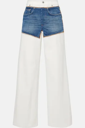 Jean Paul Gaultier Jean droit Petit Grand à taille haute