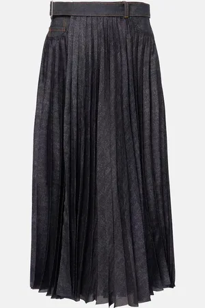 SACAI Jupe midi en jean