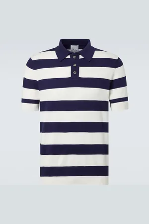 Allude Polo en coton, soie et cachemire