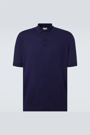Allude Polo en coton, soie et cachemire