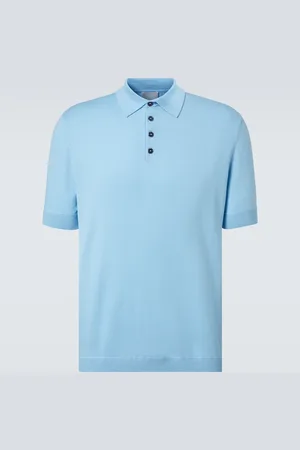 Allude Polo en coton, soie et cachemire