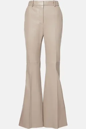 Joseph Pantalon évasé Tafira en cuir