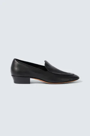 The Row Mocassins Hereditas en cuir