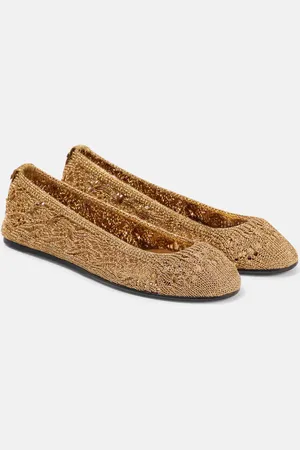 Isabel Marant Ballerines Belna métallisées