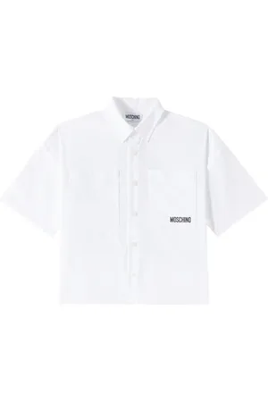 Moschino Chemise Teddy Bear en coton mélangé