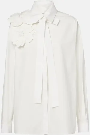 Elie saab Chemise en coton à fleurs