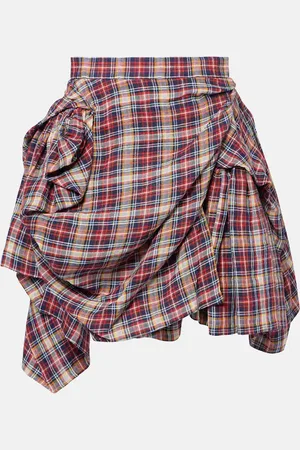 Vivienne Westwood Mini-jupe Nymph en lin et coton