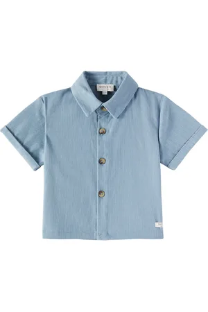 Donsje Bébé – Chemise Brammie en coton rayé