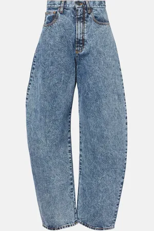 Alaïa Alaïa Jean barrel à taille haute