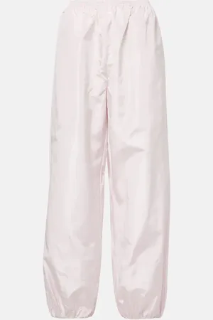 Alaïa Alaïa Pantalon ample Balloon en soie