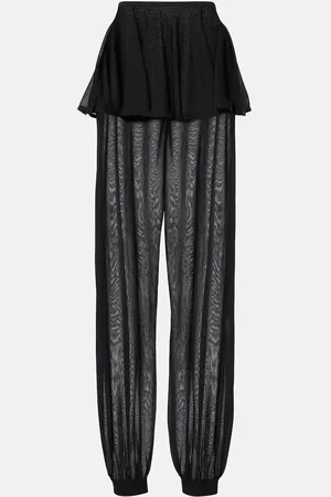 Alaïa Alaïa Pantalon ample à taille mi-haute