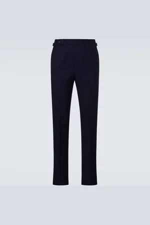 Dunhill Pantalon de costume en laine