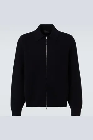 Dunhill Blouson en coton et cachemire