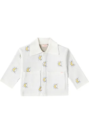 Tiny Cottons Cardigan Midnight Sun en coton
