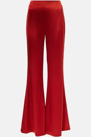 GALVAN Pantalon ample Atruvia en satin