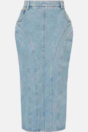 Nina Ricci Jupe midi en jean