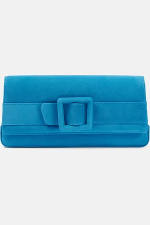 Manolo Blahnik Pochette Maygot en daim