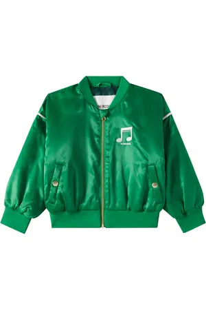 Mini Rodini Veste teddy Note en satin