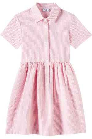 Il gufo Robe rayée en coton
