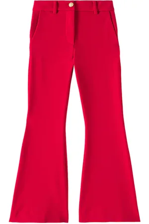 Balmain Pantalon évasé à taille haute