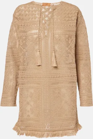 Alanui Robe Kiss By The Book en dentelle