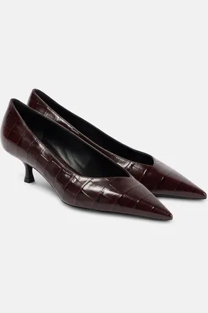Victoria Beckham Escarpins 50 en cuir embossé