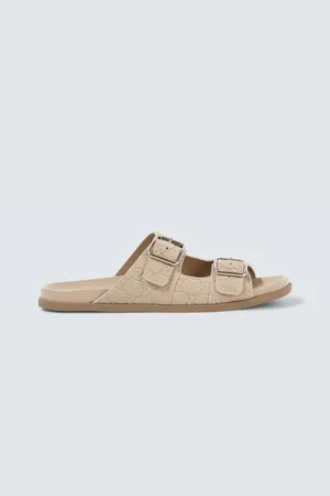Gucci Sandales GG en daim