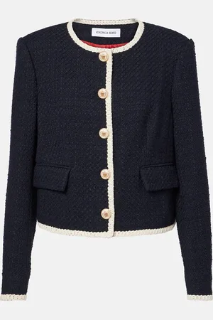 VERONICA BEARD Veste Mabel raccourcie en tweed