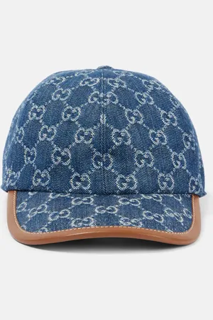 Gucci Casquette GG Canvas en denim