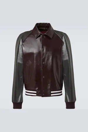 Gucci Veste bomber en cuir