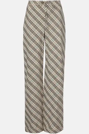 Burberry Pantalon ample Check
