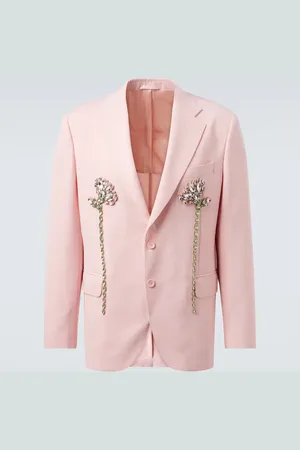 Simone Rocha Blazer à cristaux