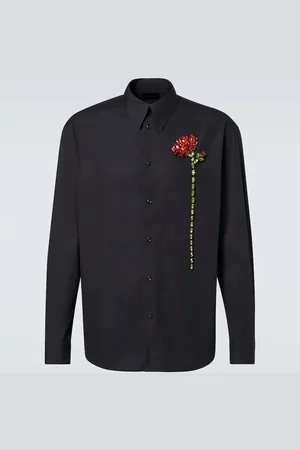 Simone Rocha Chemise en coton à fleurs