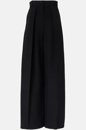 Khaite Pantalon ample Maris à taille haute