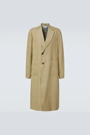 OUR LEGACY Manteau Robe en lin et soie