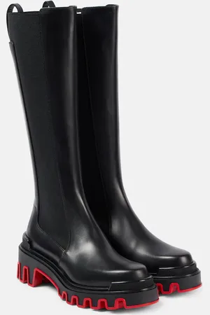 Christian Louboutin Bottes Marchacroche Dune en cuir