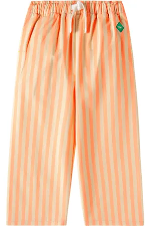 Tiny Cottons Pantalon droit rayé en coton