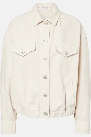 Brunello Cucinelli Veste Monili en coton et lin
