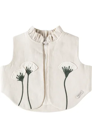 Donsje Bébé – Gilet Sugy brodé en lin