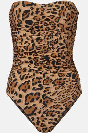 Karla Colletto Maillot de bain à motif léopard